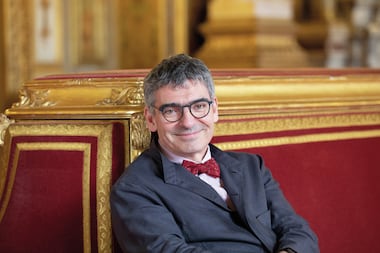 Pierre Ouzoulias, sénateur, la laïcité en bandoulière