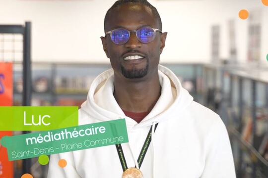 A la rencontre de Luc, médiathécaire