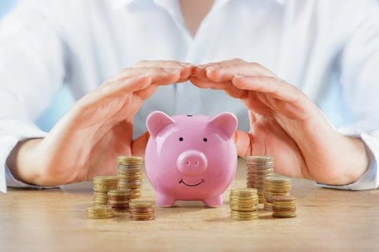 Protecting Your Savings - Banking And Assurance Concept - Hands