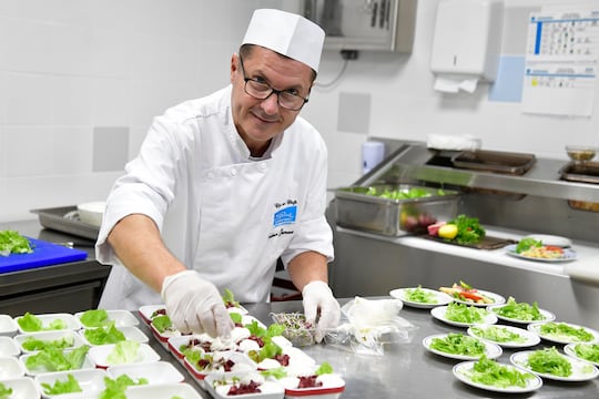 « Ici, on a les moyens de faire de la vraie cuisine »