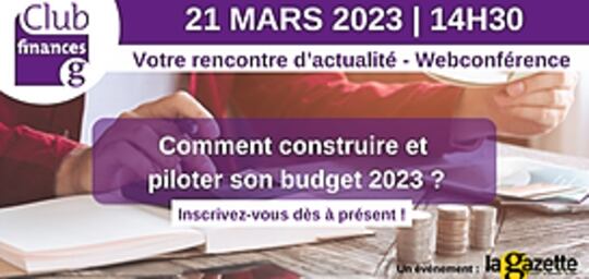 Club Finances : Comment construire et piloter son budget 2023 ?
