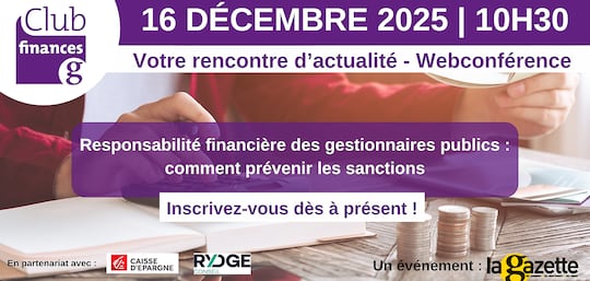 Club finances - Responsabilité financière des gestionnaires publics : comment prévenir les sanctions
