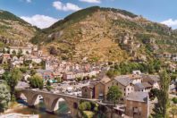 Village de Sainte-Enimie en Lozère Une