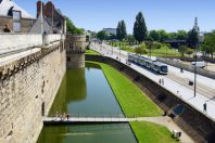Ville de Nantes-centre de Nantes-château des Ducs de Bretagne