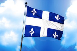 Drapeau Québec-UNE