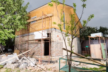 Maison en construction