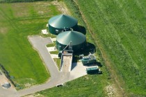 Une unité de méthanisation sur l'île de Borkum, en Mer Baltique