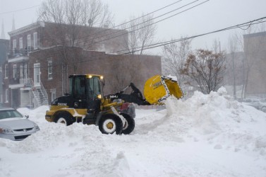 Tempête de neige à Montréal 
27-12-2012

45 cm de neige sont tombés à Montréal, un record pour une seule journée.