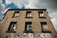 Immeuble abandonné habitat insalubre