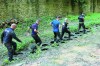 Pas de grade apparent, mais de la boue pour tout
le monde lors de la journée de cohésion
qui a réuni les différents
acteurs de la sécurité
de la CA Plaine vallée.