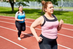 Females running