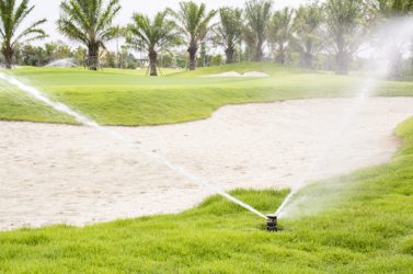 Réutilisation des eaux usées sur les parcours de golf
