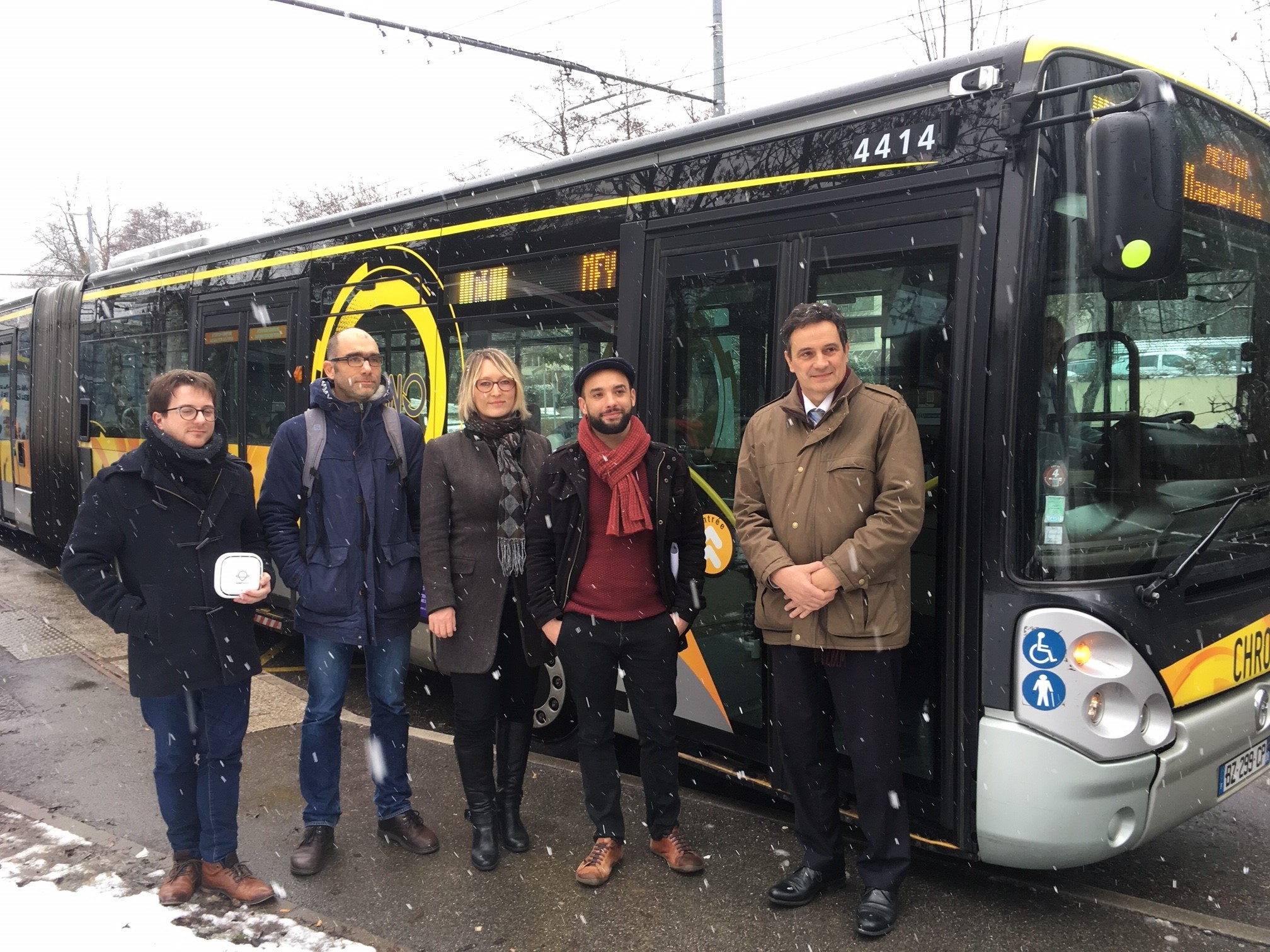 Grenoble installe des microcapteurs de la qualité de l’air sur ses bus