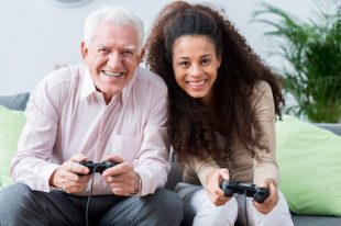 console jeux senior jeune