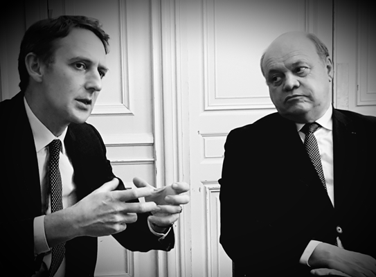 Arnaud de Belenet et Jacques Savatier