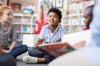 enfant livre école