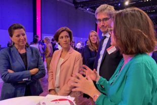 Agnès Buzyn, Christelle Dubos et Olivier Noblecourt