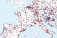 Nombre de collectivité ayant touché une subvention WiFi4EU depuis 2018 : 6 200, dont 496 françaises