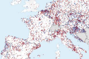 Nombre de collectivité ayant touché une subvention WiFi4EU depuis 2018 : 6 200, dont 496 françaises