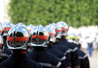 Défilé de pompiers