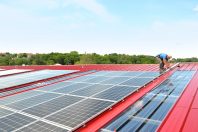 Des panneaux solaires ont été installés à Malaunay lui permettant d’obtenir le label Cit’ergie dès 2015.
