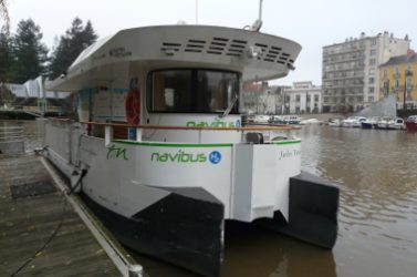 Photo 1 - navette fluviale à hydrogène Semitan © Frédéric Ville
