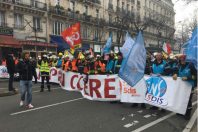 manifestation pompiers 28 01 2020 Paris