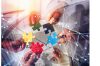 Business team connect pieces of puzzles. Teamwork, partnership a