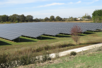 Les panneaux photovoltaïques de la centrale de Pindray sont locaux.