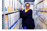 Portrait de Vronique Parmentier, archiviste au CNFPT  Lille
