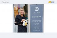 Christine Couedic de l’Institut de beauté Océane à Bressuire participe au dispositif numérique mené par Isoskele et la CCI 79 pour dynamiser les ventes de ses produits en ligne.