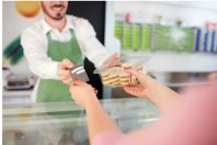 Paying for box of cookies