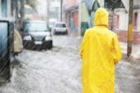 Hochwasser in der Stadt