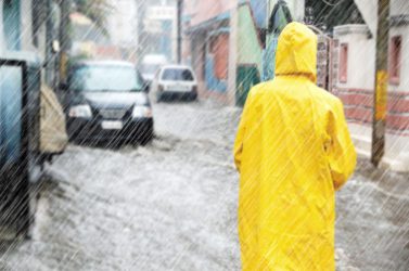 Hochwasser in der Stadt
