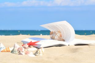 Lecture et coquillages vacances