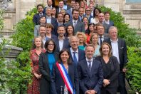 Anne Hidalgo et ses adjoints