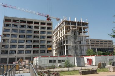 Construction du projet Ydeal à Lyon Confluence
