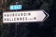 Panneau_routier_M941_Hallennes,_Nord
