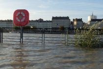 Grande marée de la Loire à Nantes