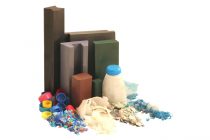 Le Recyclene est un matériau fabriqué à partir de plastique composite recyclé à base de polyéthylène issu de déchets industriels, agricoles et ménagers. Il sert notamment à fabriquer du mobilier urbain.