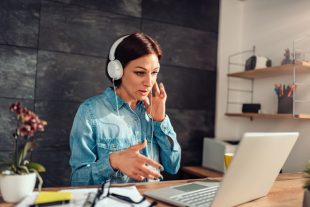 En télétravail