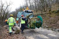 deboisement de la rd 28 entre cales et lacave
