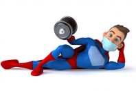 sportif héros masque