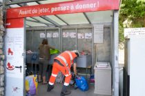 Lyon 9e - déchetterie en période de déconfinement Covid-19