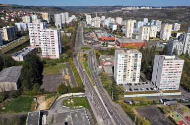 Photo FO vue du ciel Métropole de Dijon @EntreprisesSurScène