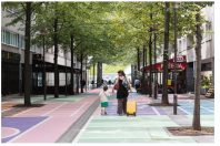 Embellir Paris : Oeuvre "Active Bercy", rue Henri Desgrange, 75012