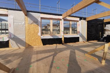 À Nancy, le collège ARTEM est la première structure bois en R+3 de la région.
Construit sous la maîtrise d'ouvrage du CD54, il sera également à énergie
positive.