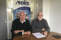 Passage de témoin entre Patrick Appéré et Marc Sanchez à la tête de l'ANDES