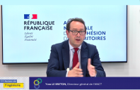 Yves Le Breton, directeur général de l'ANCT, en conclusion des Assises de l'ingénierie en juillet 2021.