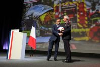 Macron congrès pompiers